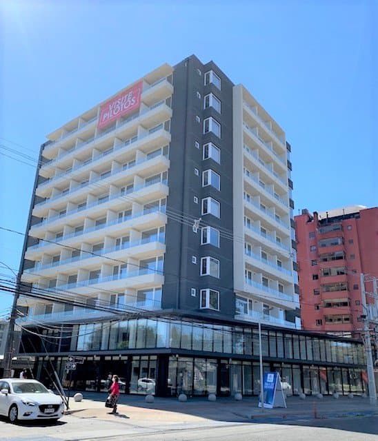 Arrienda Departamento Estudio en Edificio 2K, sector Colegio Alemán — fotografía 1